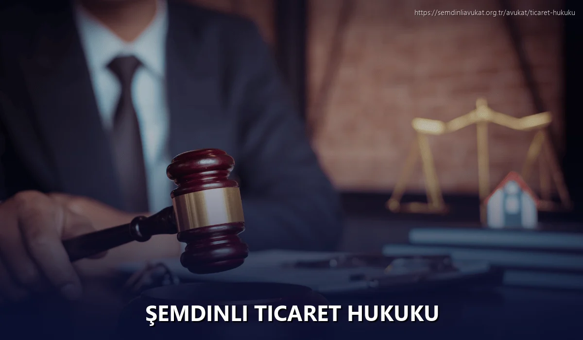 Şemdinli Ticaret Hukuku