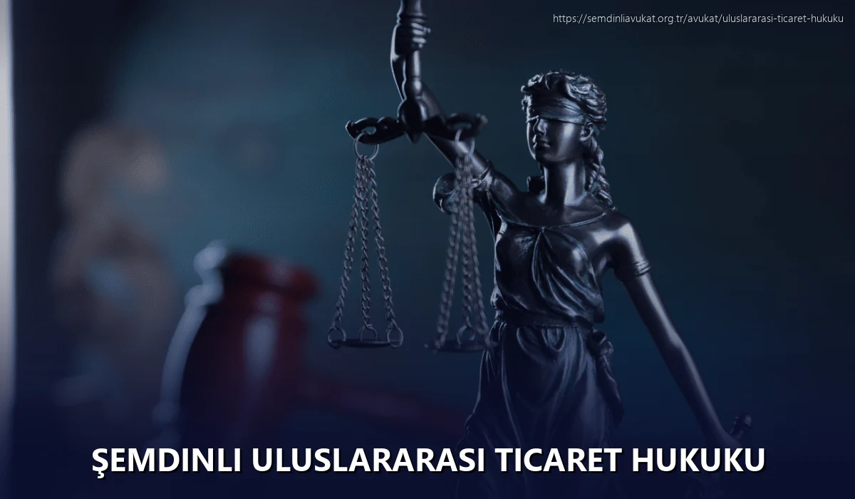 Şemdinli Uluslararası Ticaret Hukuku